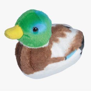 Wild Republic Audubon Ii Mallard Duck Stuffed Animal with Sound